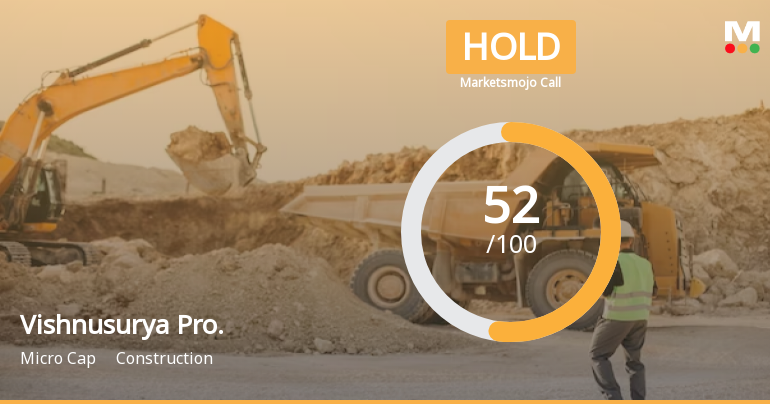 Vishnusurya Projects and Infra Ltd is Rated Hold