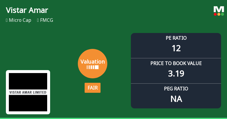 Vistar Amar Ltd Valuation Shifts Signal Changing Market Sentiment