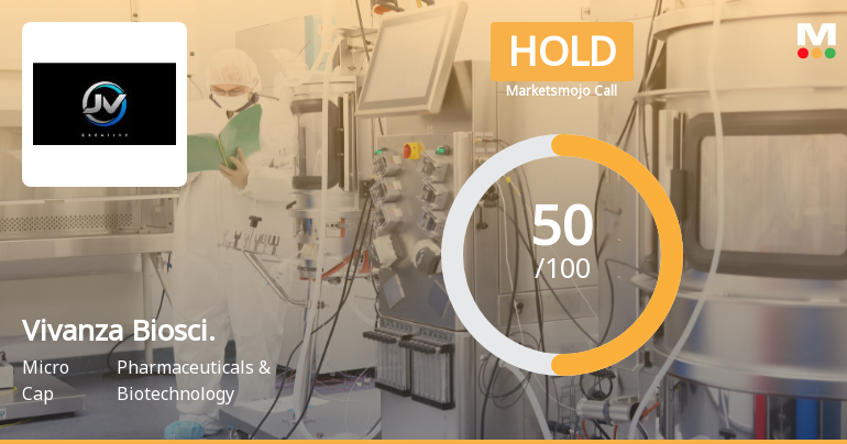 Vivanza Biosciences Ltd Upgraded to Hold on Technical and Financial Improvements