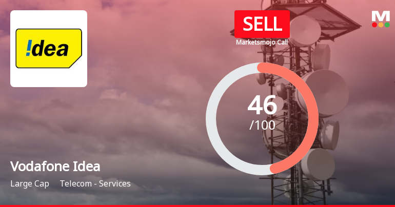 Vodafone Idea Ltd. is Rated Sell by MarketsMOJO