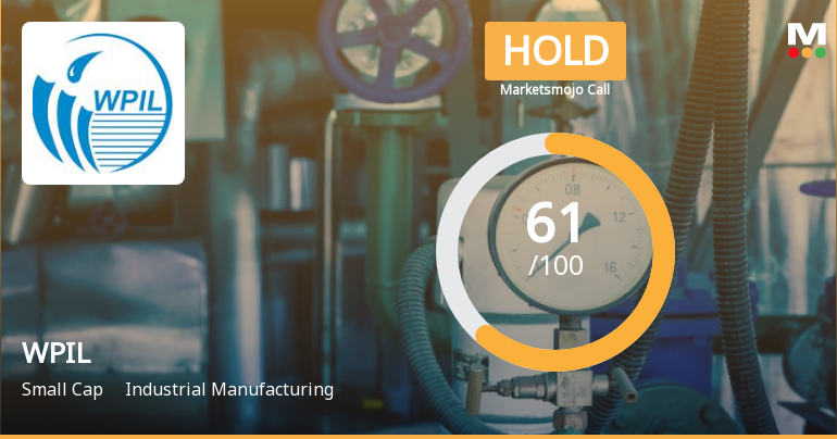 WPIL Ltd is Rated Hold by MarketsMOJO