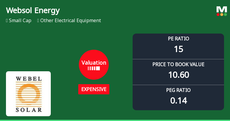 Websol Energy System Ltd Valuation Shifts Signal Changing Market Sentiment