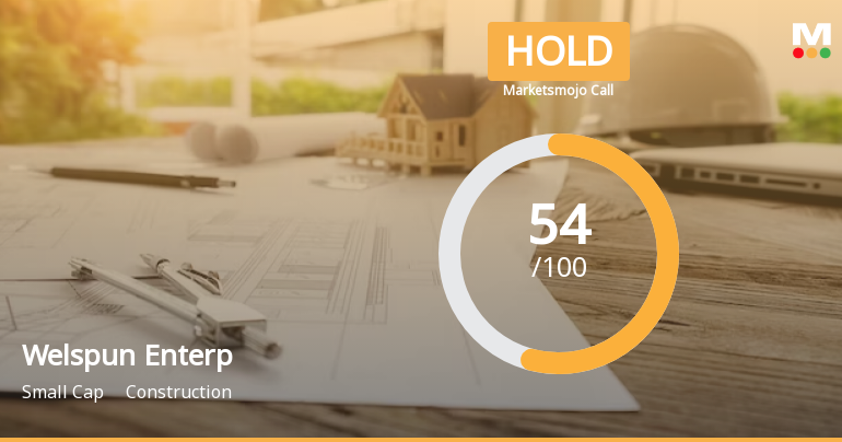 Welspun Enterprises Ltd is Rated Hold