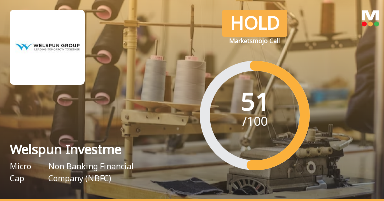 Welspun Investments & Commercials Ltd is Rated Hold