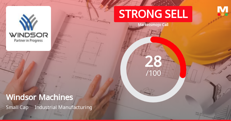Windsor Machines Ltd is Rated Strong Sell