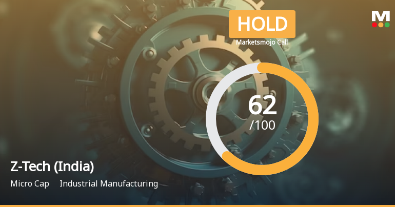 Z-Tech (India) Ltd is Rated Hold by MarketsMOJO