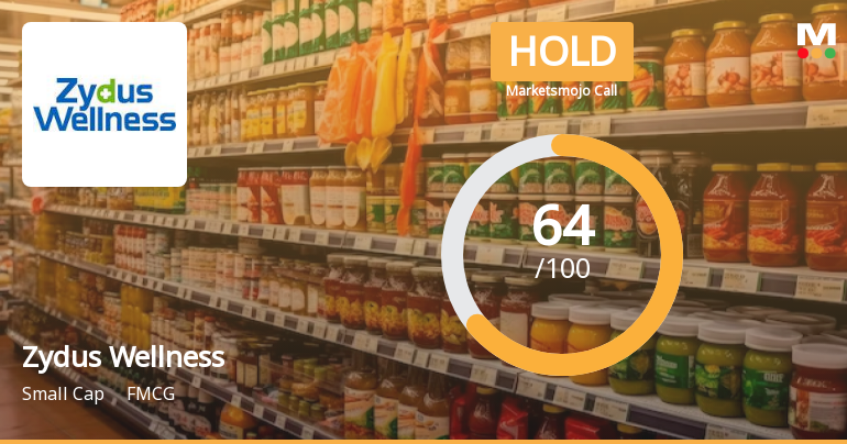 Zydus Wellness Ltd Upgraded to Hold by MarketsMOJO on Strengthened Financials and Valuation
