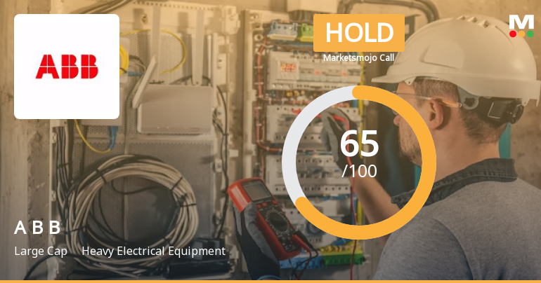 ABB India Ltd is Rated Hold by MarketsMOJO