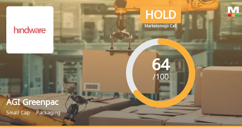 AGI Greenpac Ltd is Rated Hold by MarketsMOJO
