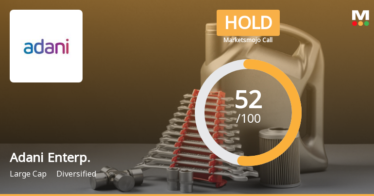 Adani Enterprises Ltd is Rated Hold by MarketsMOJO