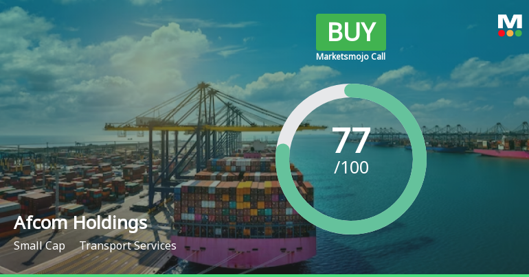 Afcom Holdings Ltd is Rated Buy by MarketsMOJO