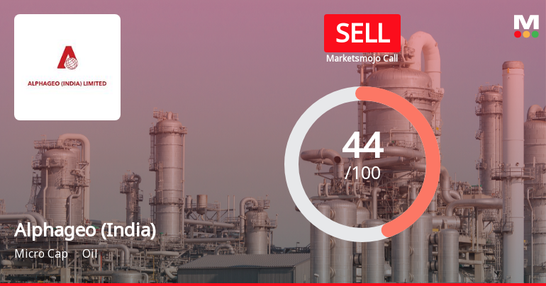Alphageo (India) Ltd Downgraded to Sell Amid Mixed Financial and Technical Signals