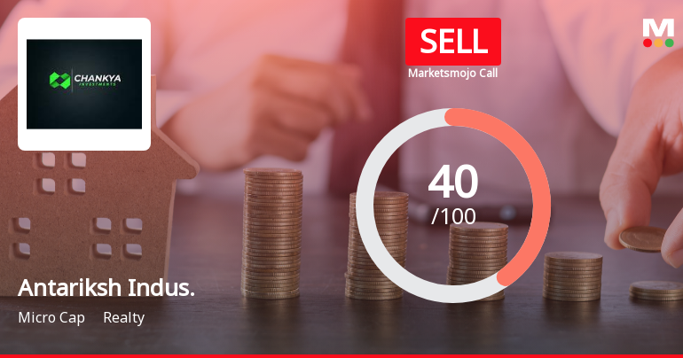 Antariksh Industries Ltd Downgraded to Sell Amid Weak Fundamentals and Risky Valuation