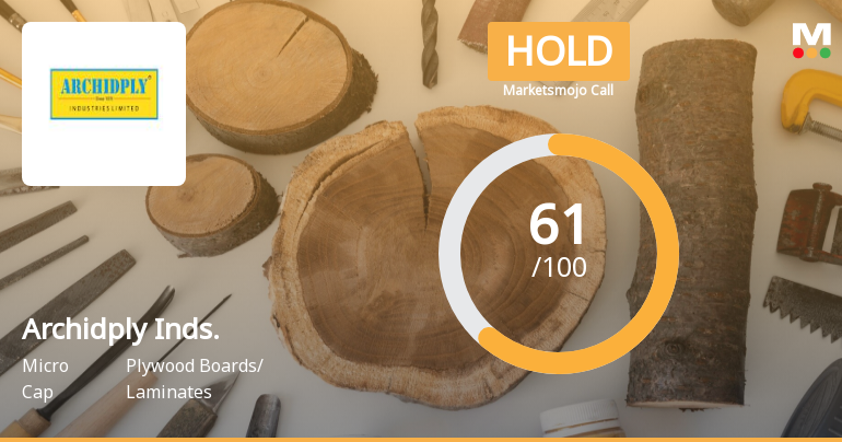 Archidply Industries Ltd is Rated Hold