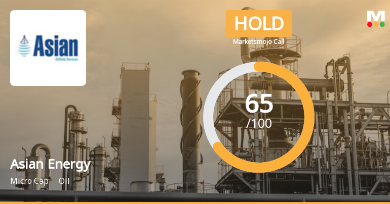 Asian Energy Services Ltd is Rated Hold