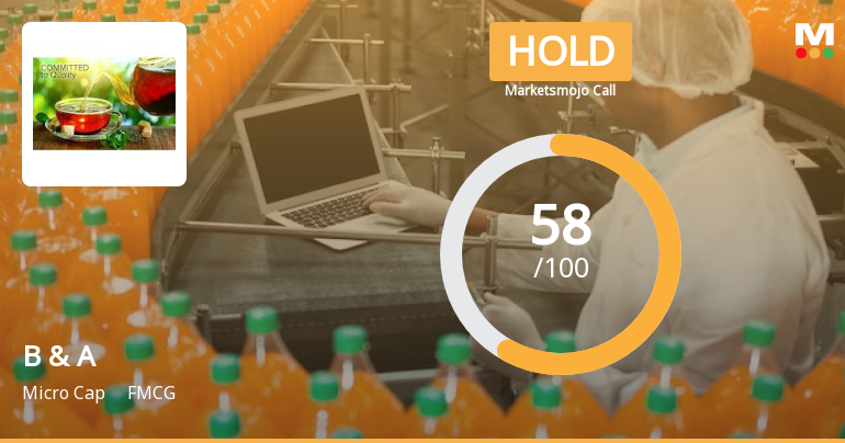 B & A Ltd Upgraded to Hold by MarketsMOJO on Improving Technicals and Valuation