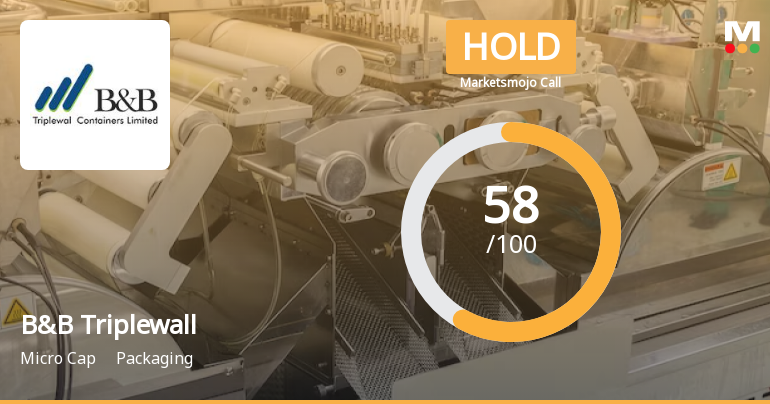 B&amp;B Triplewall Containers Ltd is Rated Hold