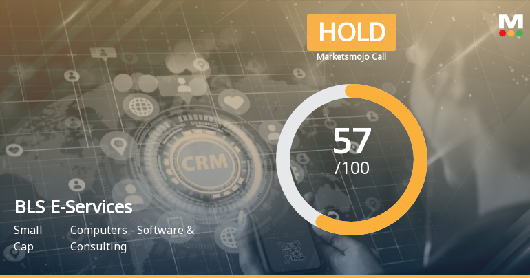 BLS E-Services Ltd is Rated Hold by MarketsMOJO