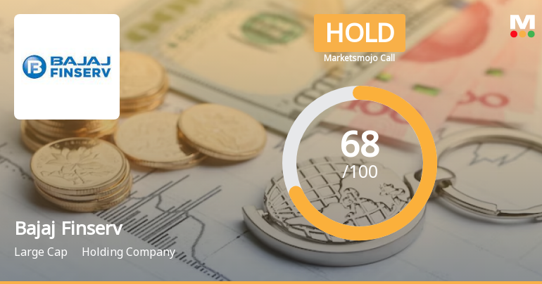 Bajaj Finserv Ltd is Rated Hold by MarketsMOJO