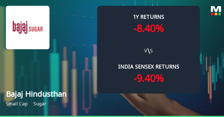 Bajaj Hindusthan Sugar Ltd Sees Technical Momentum Shift Amid Mixed Returns