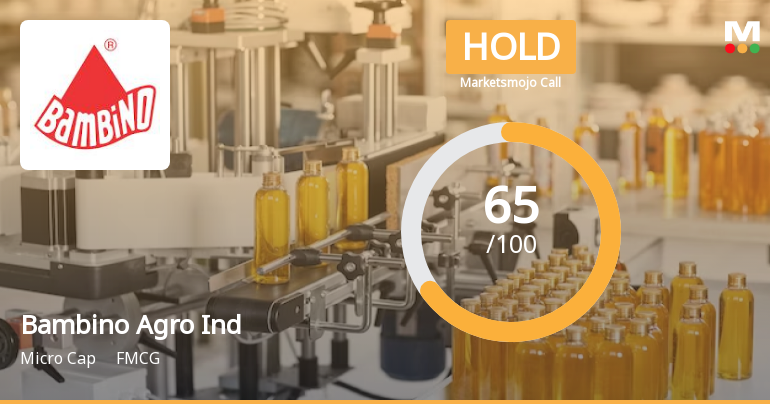 Bambino Agro Industries Ltd Upgraded to Hold by MarketsMOJO on Technical Improvements