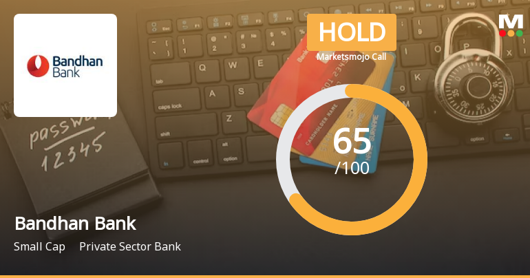 Bandhan Bank Ltd. is Rated Hold by MarketsMOJO