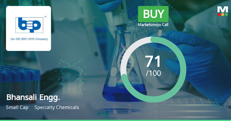 Bhansali Engineering Polymers Ltd is Rated Buy