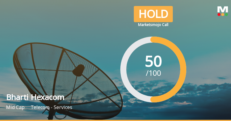 Bharti Hexacom Ltd Upgraded to Hold by MarketsMOJO Amid Mixed Technical and Valuation Signals