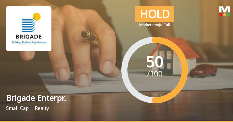 Brigade Enterprises Ltd Upgraded to Hold as Technicals Improve Despite Valuation Concerns