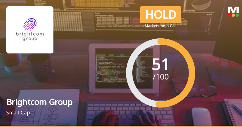 Brightcom Group Ltd is Rated Hold by MarketsMOJO