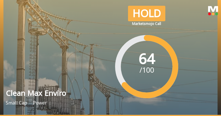 Clean Max Enviro Energy Solutions Ltd Downgraded to Hold Amid Technical and Valuation Shifts