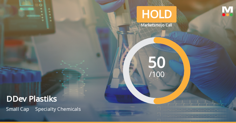 DDev Plastiks Industries Ltd is Rated Hold by MarketsMOJO