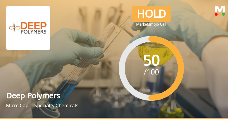 Deep Polymers Ltd Upgraded to Hold as Financial and Technical Indicators Improve