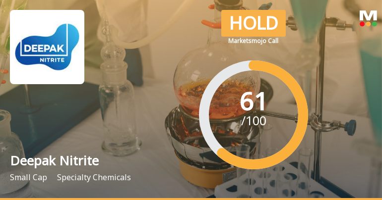 Deepak Nitrite Ltd. Downgraded to Hold Amid Mixed Financial and Technical Signals