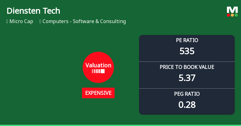 Diensten Tech Ltd Valuation Shifts Signal Price Attractiveness Concerns