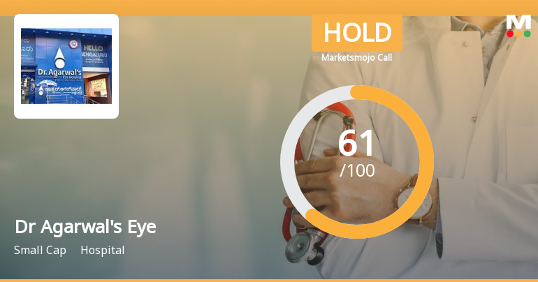 Dr Agarwals Eye Hospital Ltd is Rated Hold