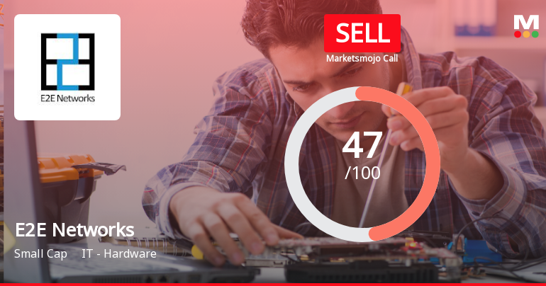 E2E Networks Ltd Downgraded to Sell Amid Technical Weakness and Valuation Concerns
