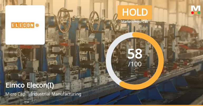 Eimco Elecon (India) Ltd is Rated Hold