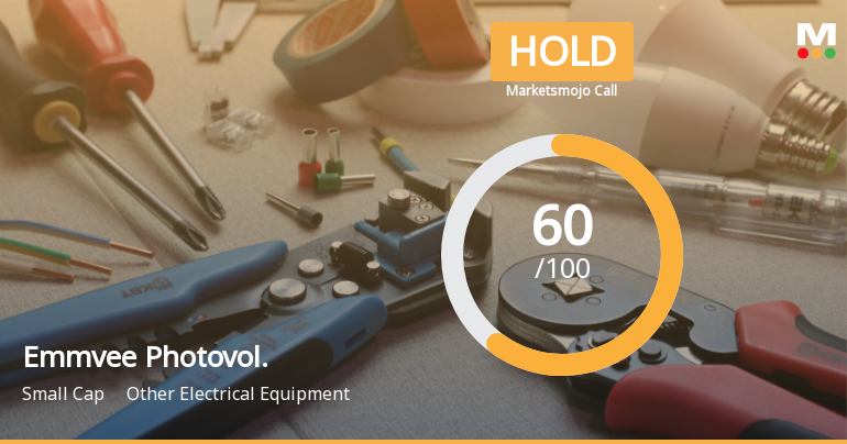 Emmvee Photovoltaic Power Ltd Downgraded to Hold Amid Mixed Technical and Valuation Signals