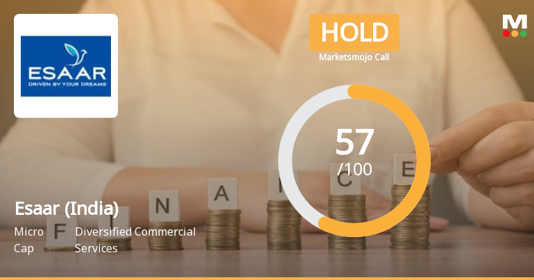 Esaar (India) Ltd is Rated Hold
