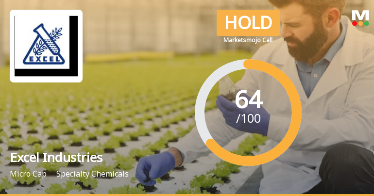 Excel Industries Ltd is Rated Hold by MarketsMOJO