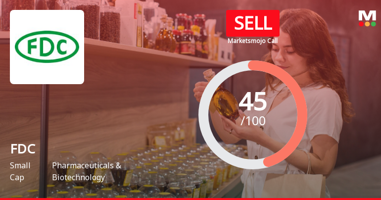 FDC Ltd is Rated Sell by MarketsMOJO
