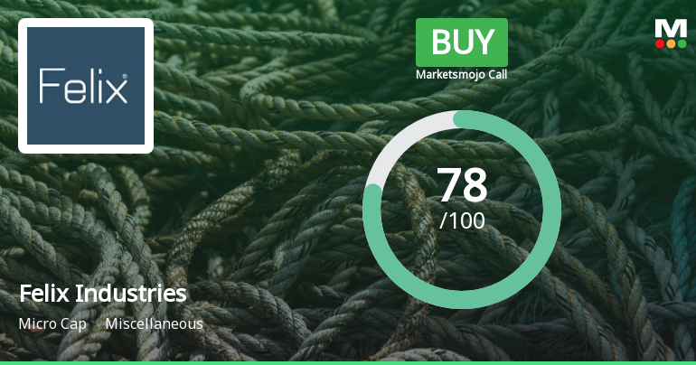 Felix Industries Ltd is Rated Buy