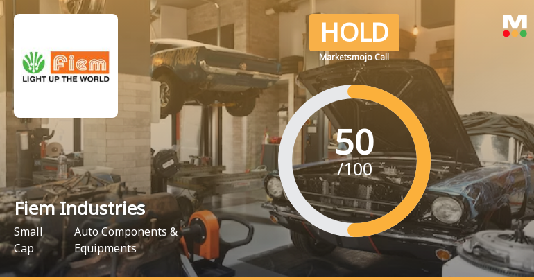 Fiem Industries Ltd Upgraded to Hold as Valuation and Technicals Shift