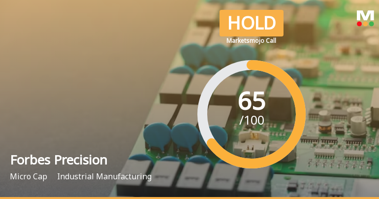 Forbes Precision Tools & Machine Parts Ltd is Rated Hold