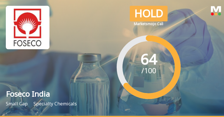 Foseco India Ltd. is Rated Hold by MarketsMOJO