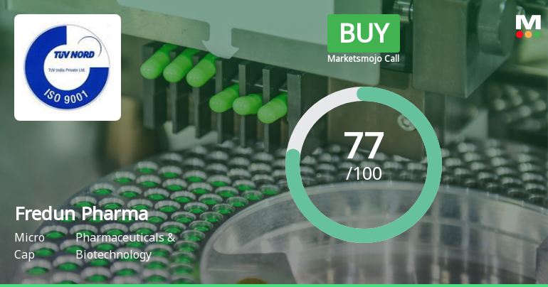 Fredun Pharmaceuticals Downgraded to Buy Amid Expensive Valuation Despite Strong Financials