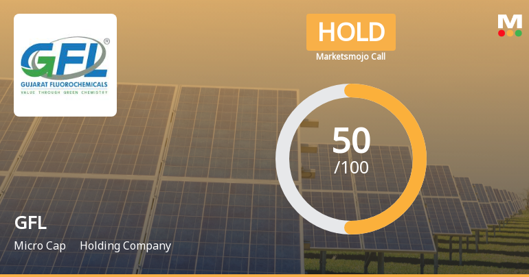 GFL Ltd is Rated Hold by MarketsMOJO