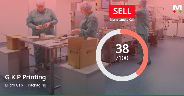 G K P Printing & Packaging Ltd Upgraded to Sell on Technical Improvements Despite Valuation Concerns