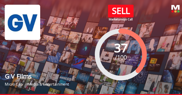 G V Films Ltd Upgraded to Sell by MarketsMOJO Amid Mixed Technical and Financial Signals